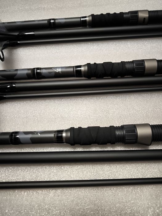 SET 3 Lansete Diamant alb Tactics 3.90m 5LBS 3 segmente