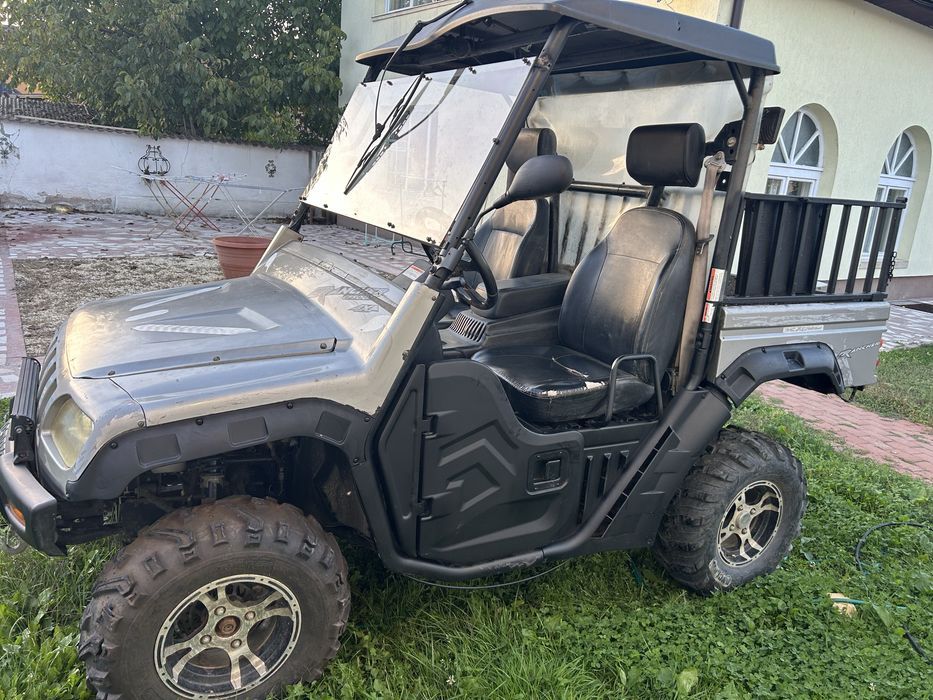 Cf moto rancher cu folii laterale