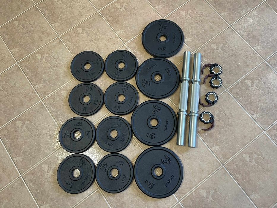 Dumbbell с регулиращи се тежисти