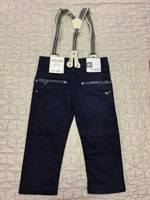 Нов панталон тъмно син 80