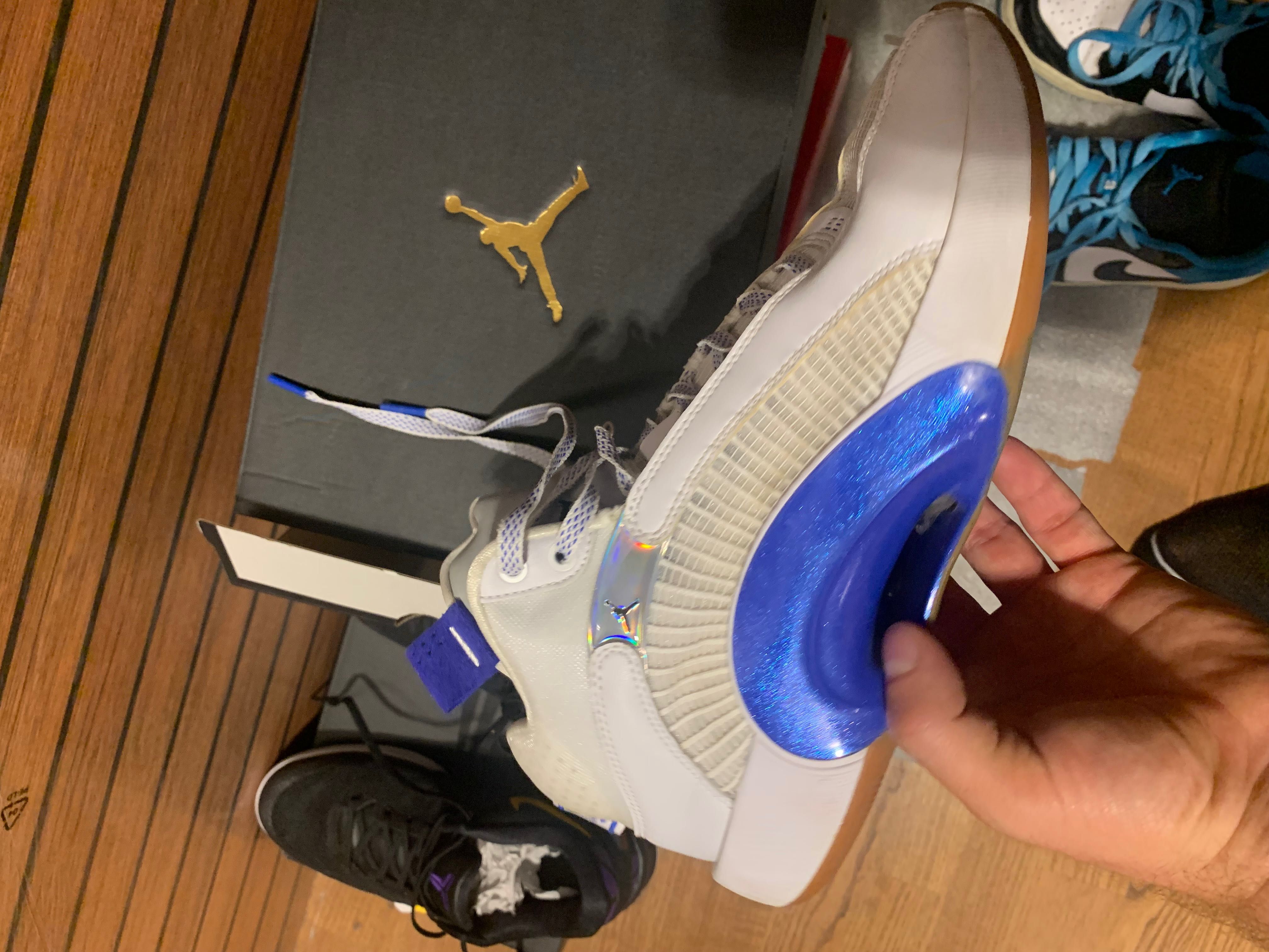 Nike Jordan 35 White and Blue