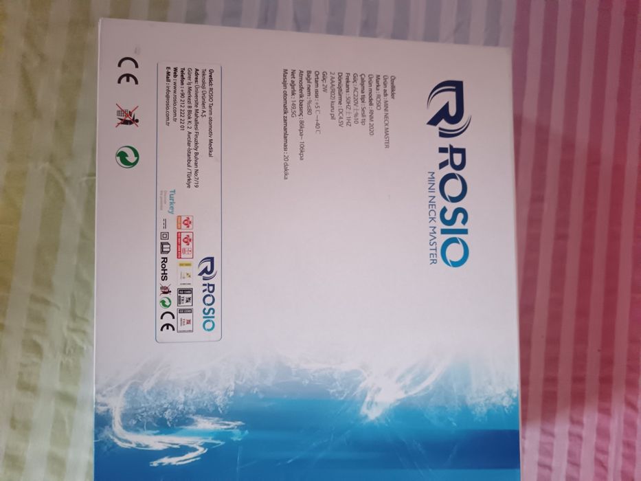 Vând Aparat masaj Cervical Turcia Nou