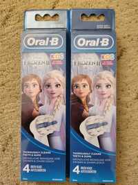 Seturi 4 rezerve periute dinti Oral B model FROZEN pentru COPII