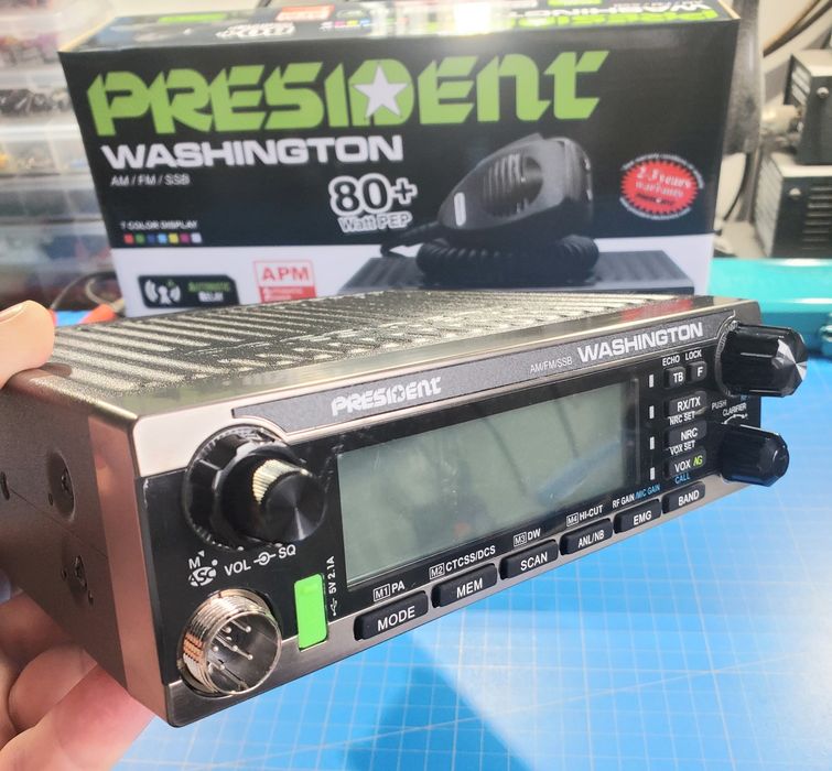 Statie radio CB - President WASHINGTON 2025 (145W)* noua/garantie