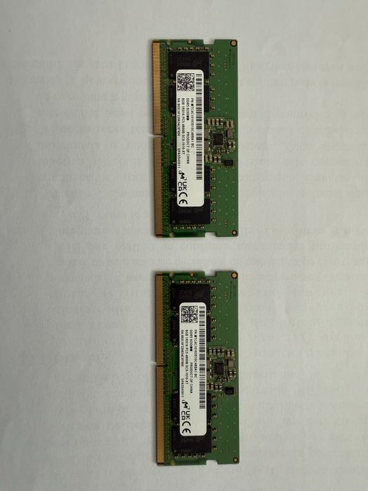 16GB DDR5 4800hz cl38 laptop