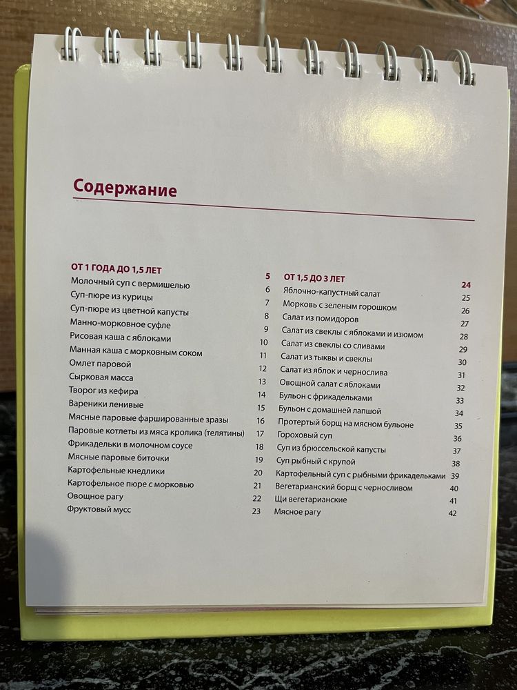 Сборник рецептов для детей, издательство РООССА