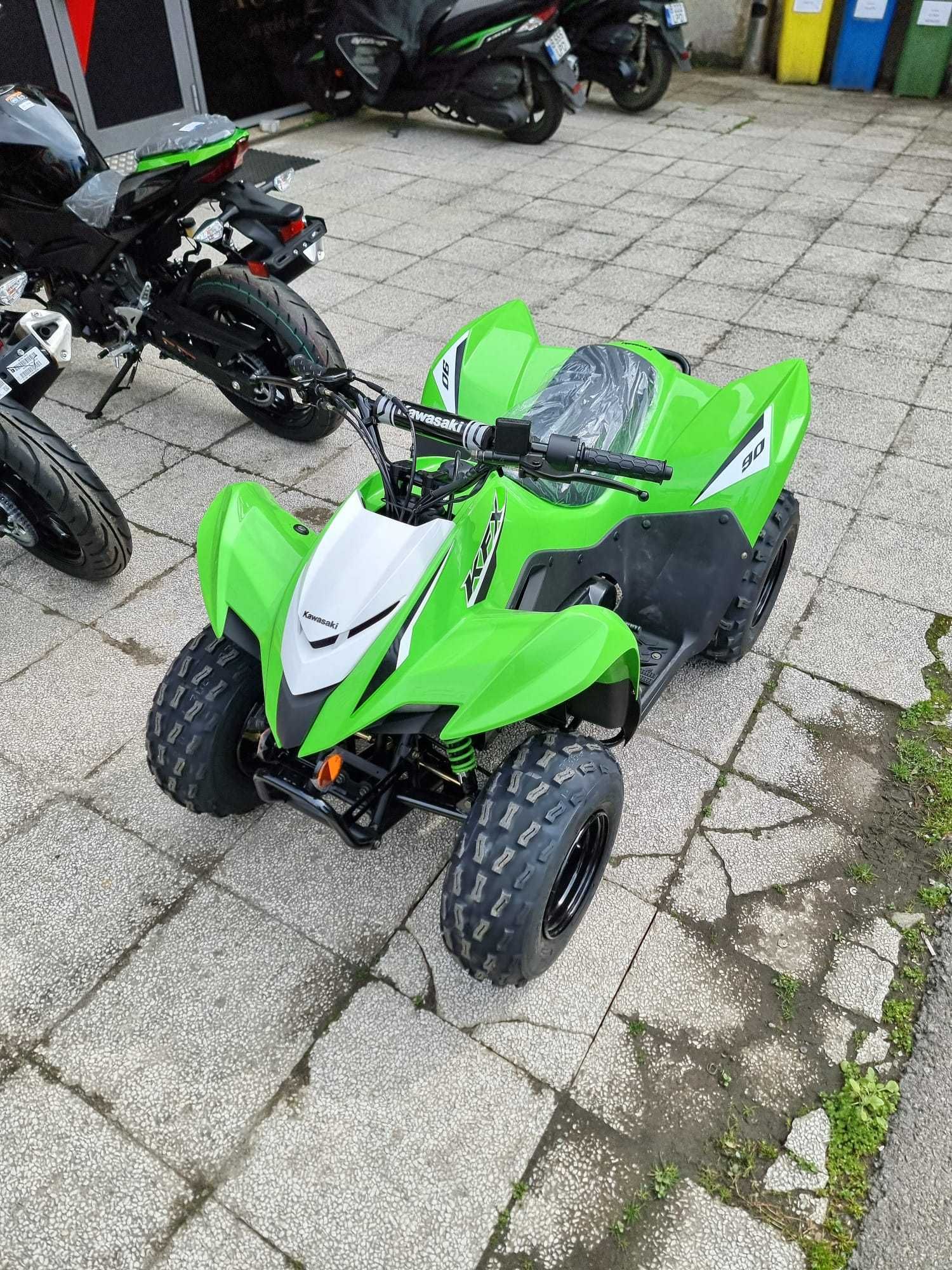 ATV COPII nou in stoc Kawasaki KFX90 2023