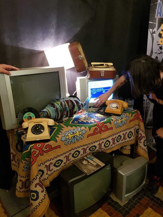 Eveniment Retro Vintage Oldies TV Setup 80s 90s Video LAN Party Gaming