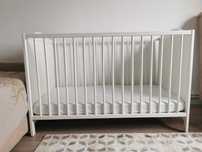 Pătuț bebeluș IKEA cu saltea inclusa