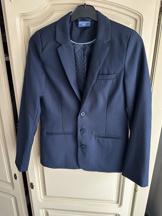 Sacou bleumarin marca Coccodrillo - marime 11 ani (146 cm)