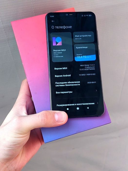 Xiaomi Mi 8 Lite kardak ideal