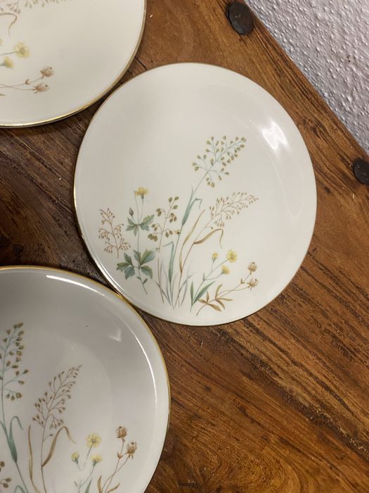 Немски чинийки от костен порцелан