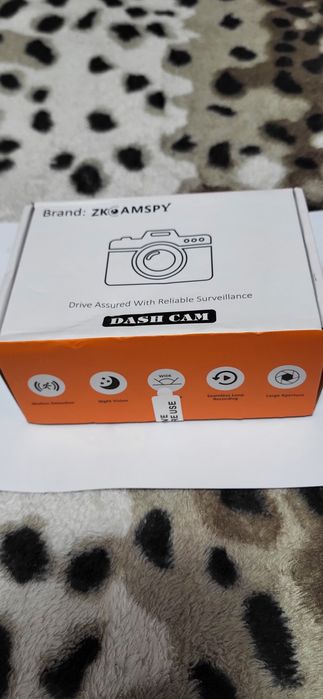 ZKCAMSPY Cameră de bord cu lentilă dublă, 1080P
HD față $i 720P interi