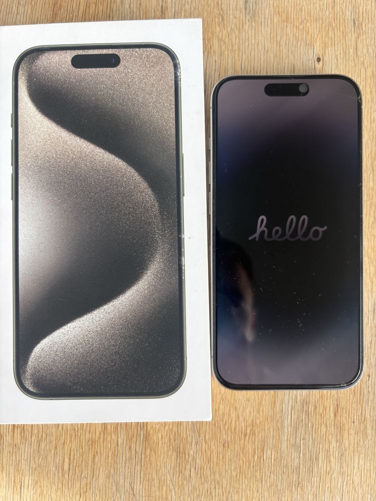 iPhone 15 Pro Titanium 128GB – Отлично състояние