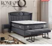 Тапицирана спалня Romeo Peru 520 Grey