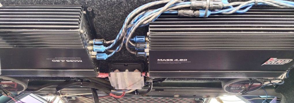 Продам сабвуфер DL Audio и усилитель AMP Mass 4.80