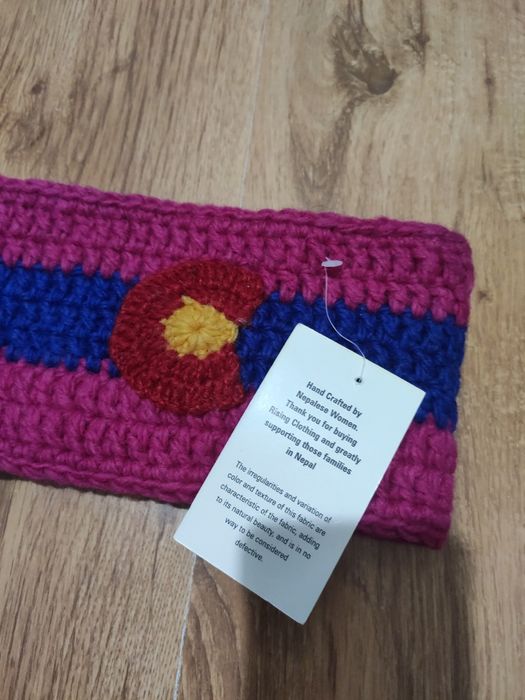 Banderola damă din lână handmade Nepal