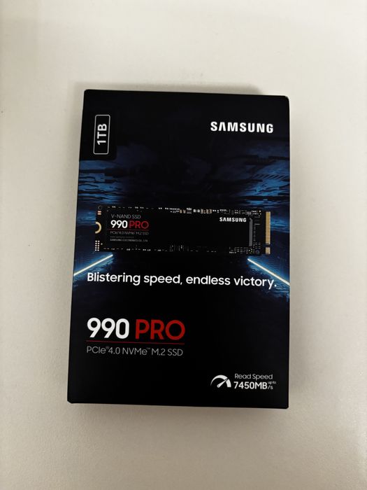 SSD Samsung S990PRO 1TB !Чисто ново!