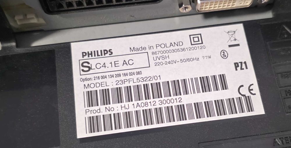 Televizor Philips 23PFL5322 - 23 inch/58 cm - impecabil