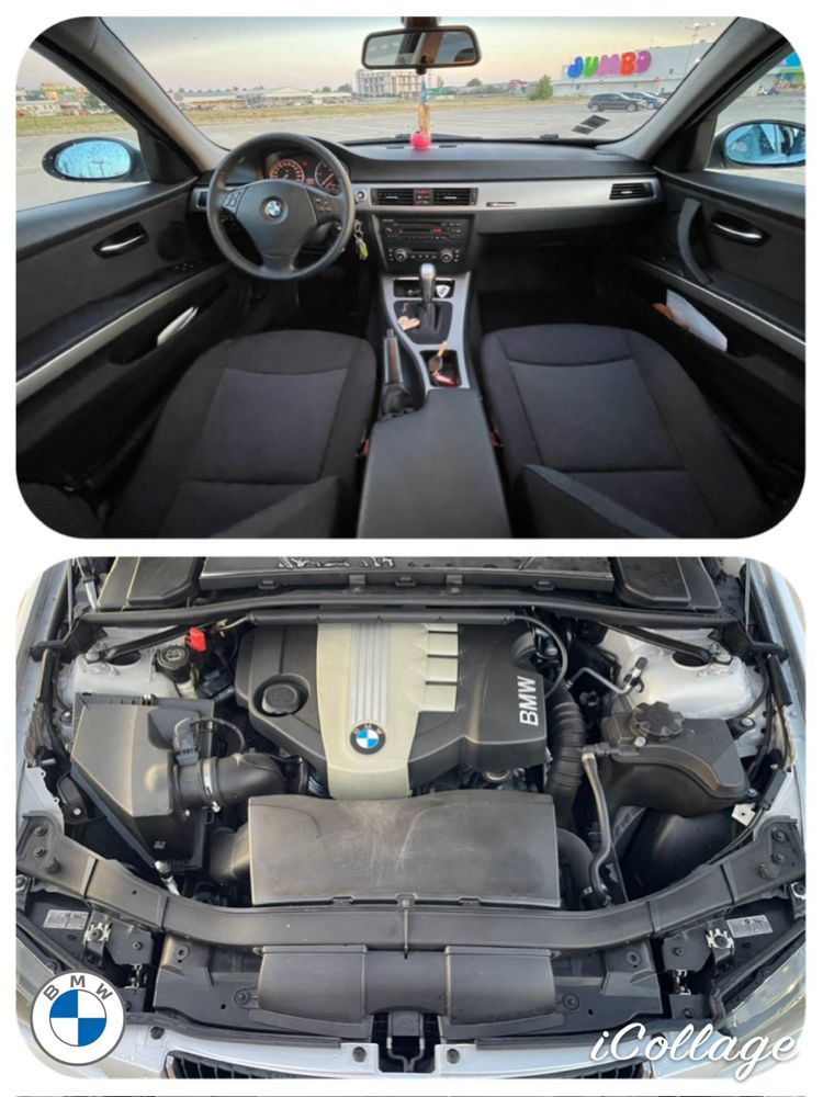 Bmw E90 320 Diesel 177cp 2007 Euro 4 inmatriculat/Sedan/Automat