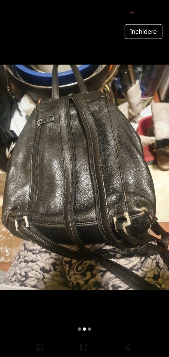 Rucsac mic din piele