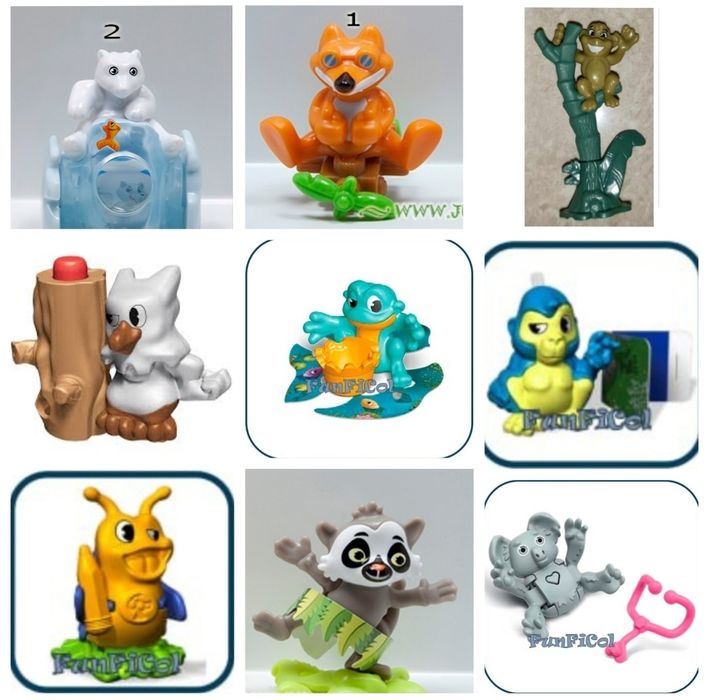 Игрушки из киндеров