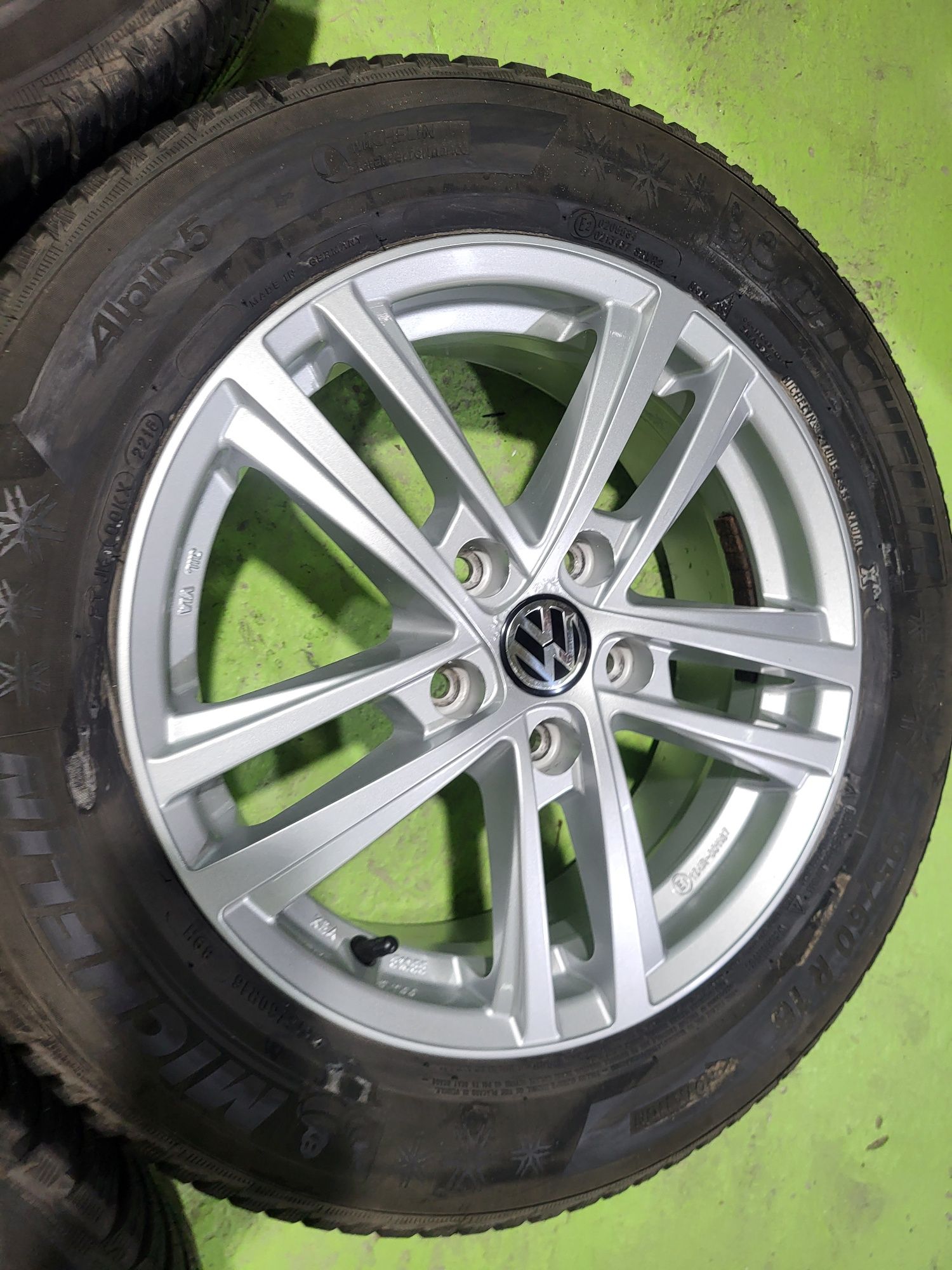 16 5x112 Vw Touan Caddy Golf 5 6 7 Skoda Seat 5х112