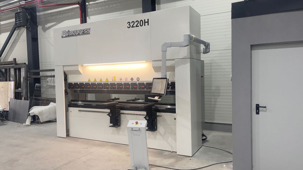 abkant 220t 3200mm cnc cu 8+1 axe servohibrid