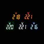 Voltmetru Digital cu LED 12-500V AC Rotund 22mm