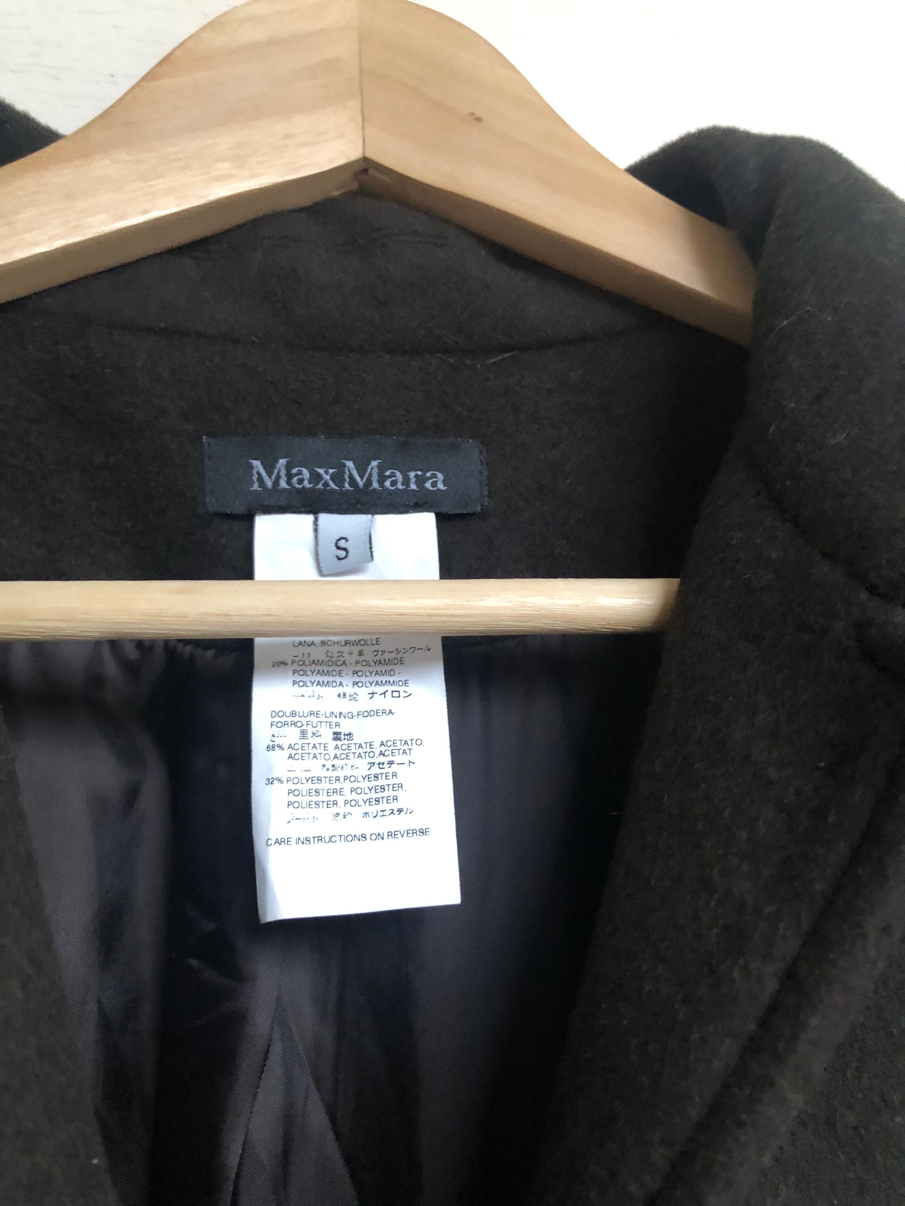 Палто Max Mara, вълна, s размер