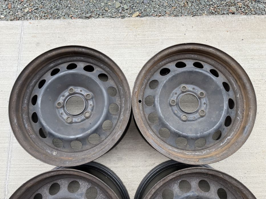 4бр. Железни 16” Джанти 5х120 за -BMW- 7Jx16EH2+,ET31 *100лв Комплект*