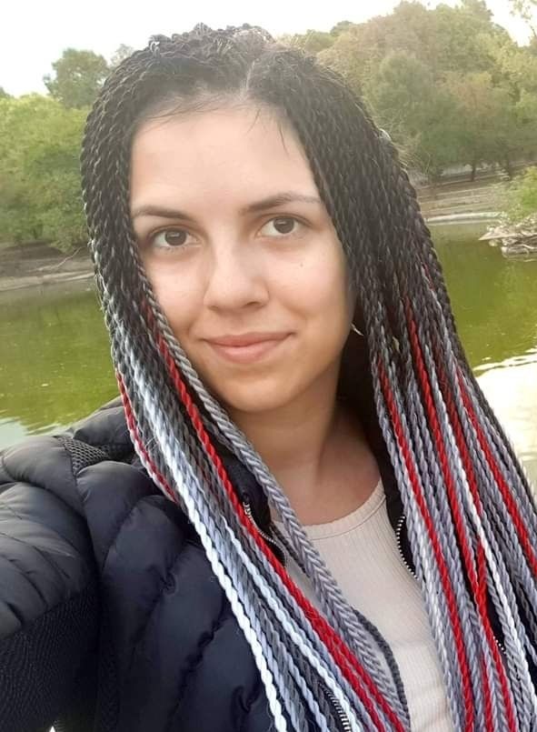 Ефектни Афро плитки канекалон в омбре цветове