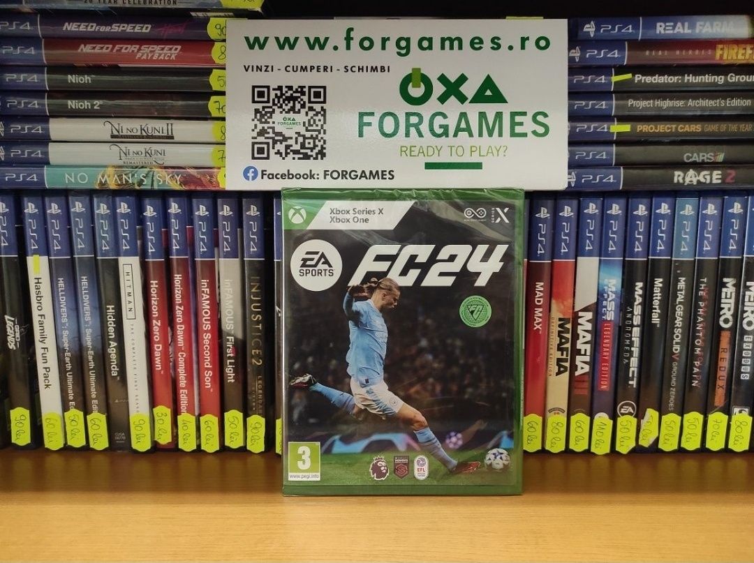 Vindem FC 24 Xbox One/ Series X sigilat fostul FIFA 24 Forgames.ro