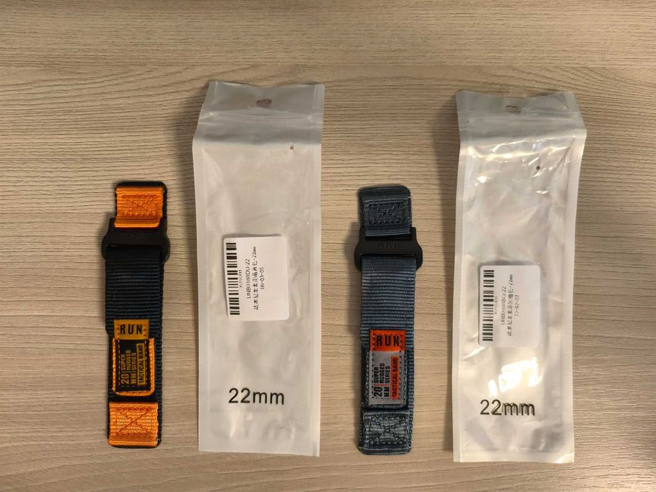 Ремешок для часов тканевый 22мм