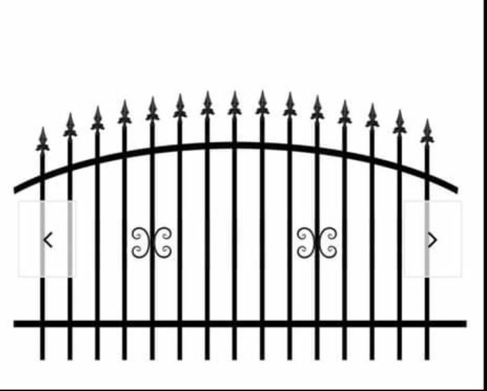 Gard din fier forjat