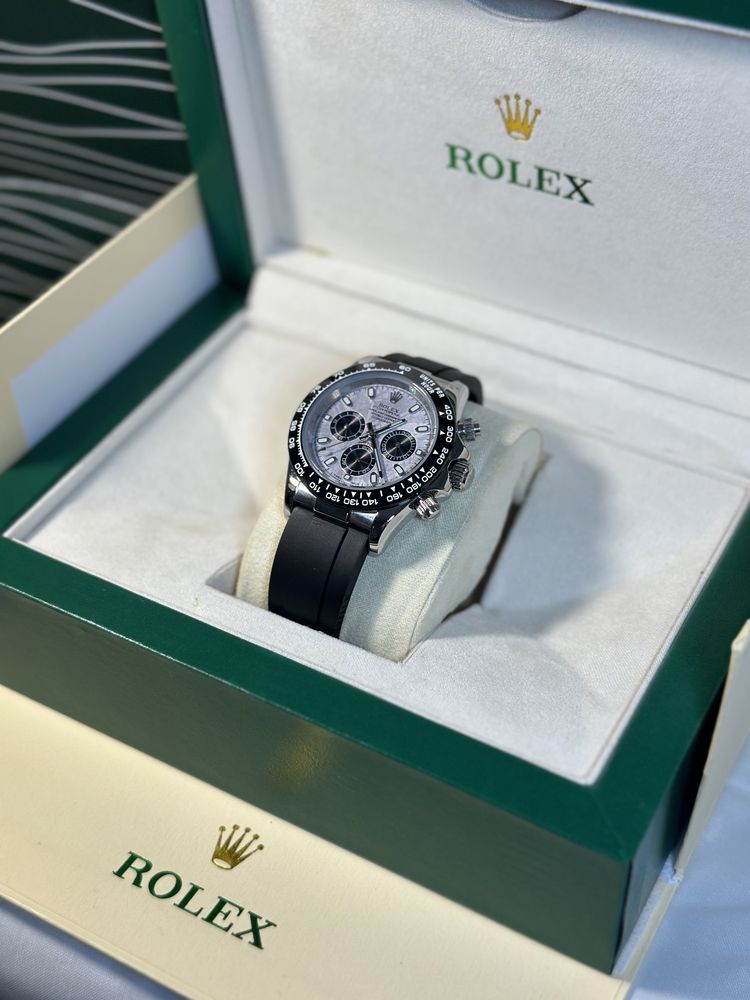 Rolex Daytona Cosmograph “Meteorite”Black Rubber Strap 40mm