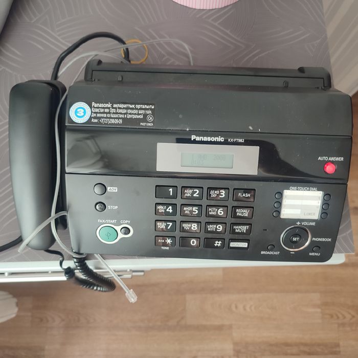Факс panasonic kx-ft982ca