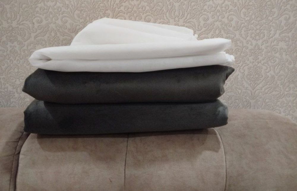 Срочно! Новые шторы 2 шт за 450 тыс. Занавески в стиле хай тек.