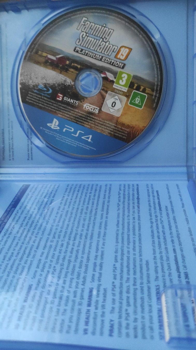 Farming Simulator 19 - Platinum Edition PS 4