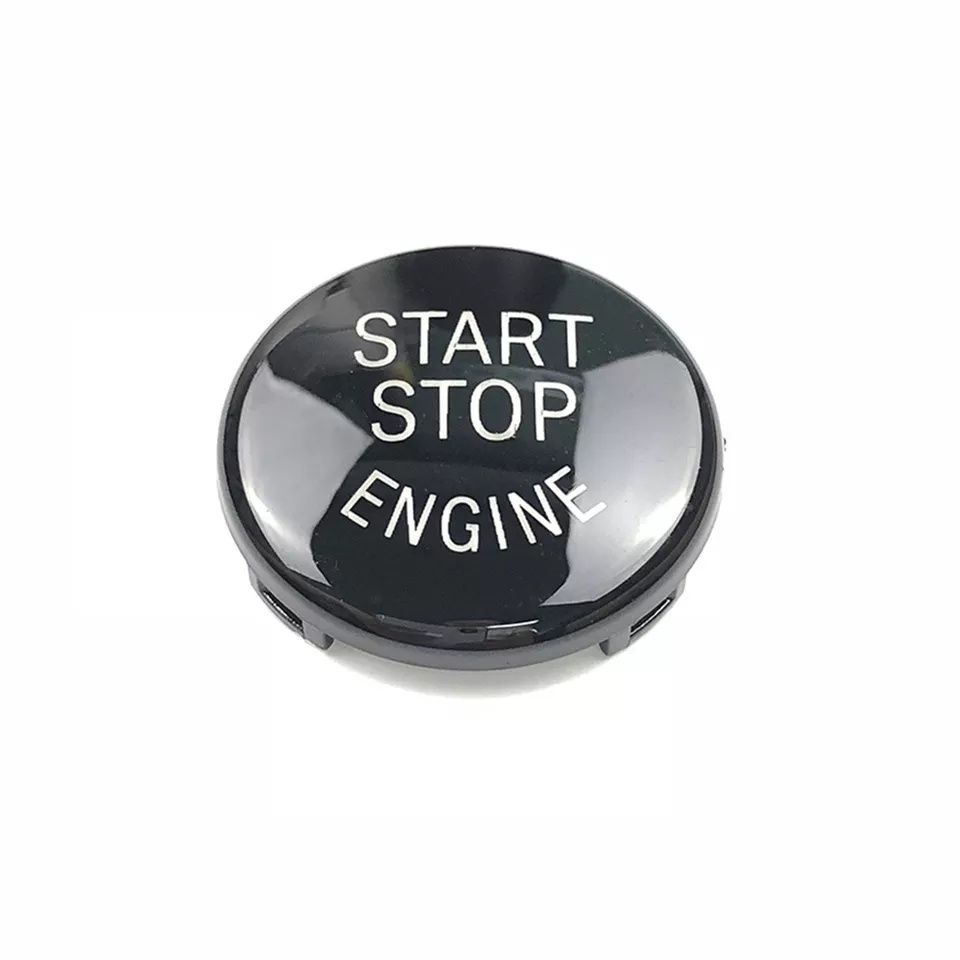 Buton start stop negru BMW seria 1 3 5 E87 E90 E60 X1 X3 X5 X6