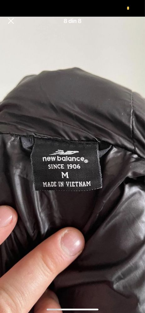 Vând geacă New Balance mărime M