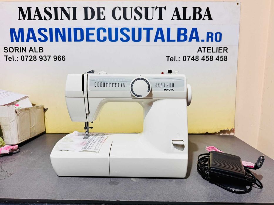 Masina de cusut Toyota Ideala pentru incepatori