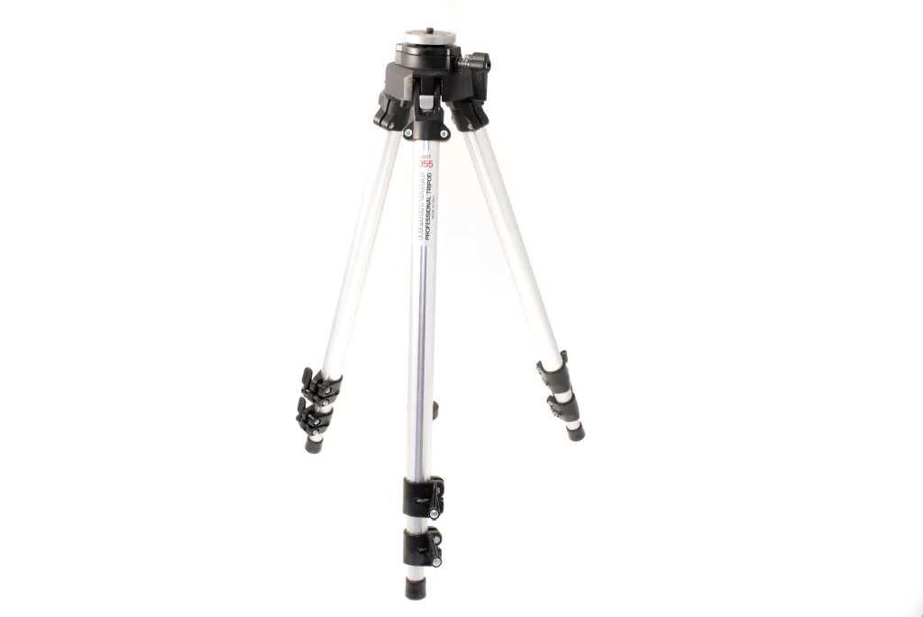 Trepied foto profesional Manfrotto 055, Aluminiu | UsedProducts.ro