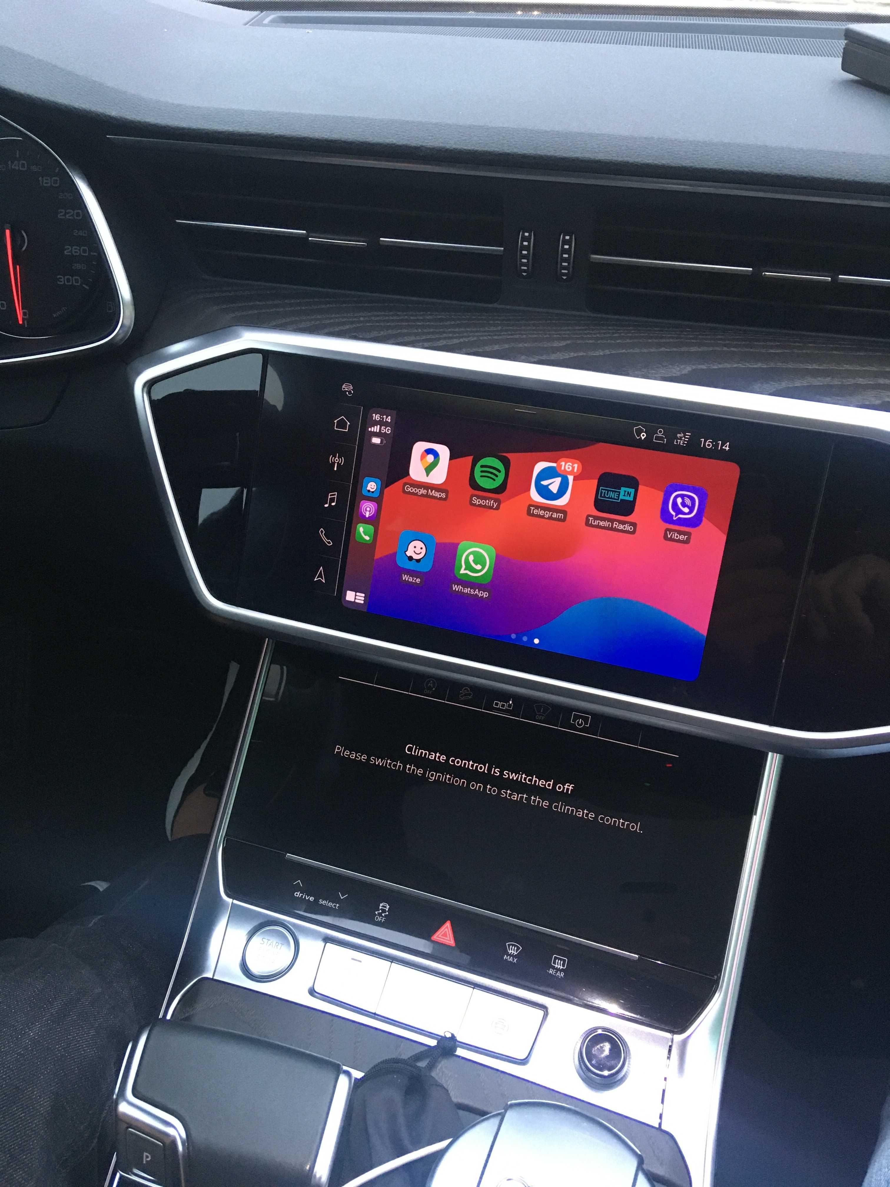 Активиране Wireless Apple CarPlay Mh2p Отключване Android Auto ViM
