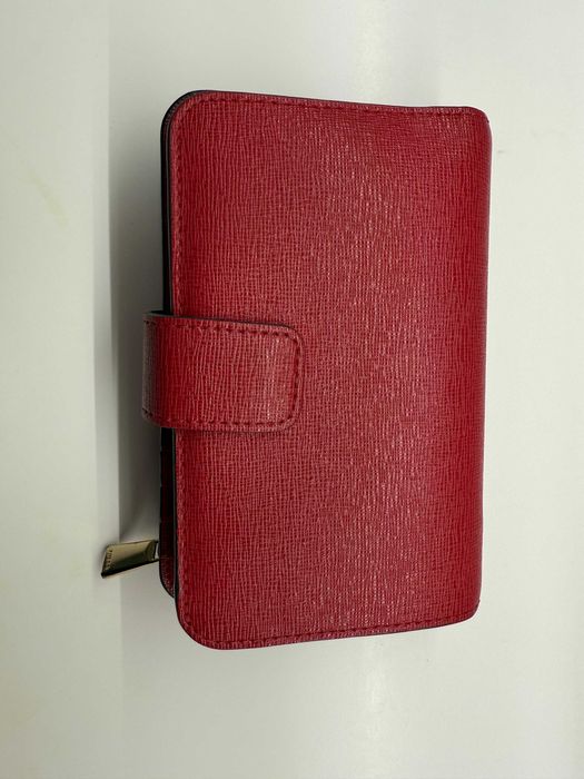 Furla - Portofel din piele naturala cu logo metalic, model Babylon