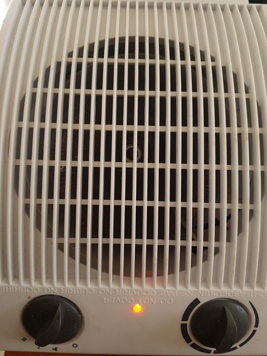 Aeroterma, ventilator, suflanta cu aer rece/cald