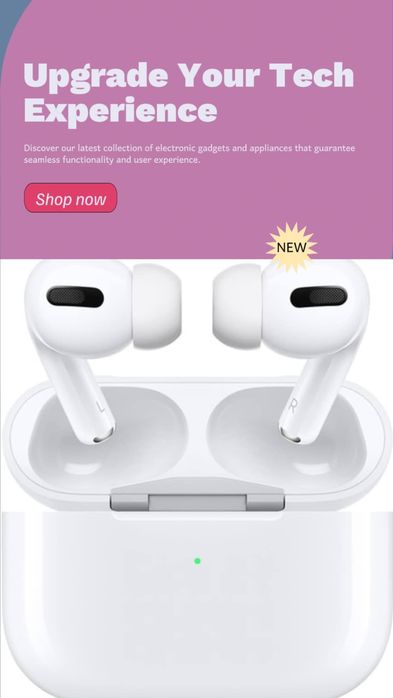 AirPods pro бюджетные беспроводные наушники