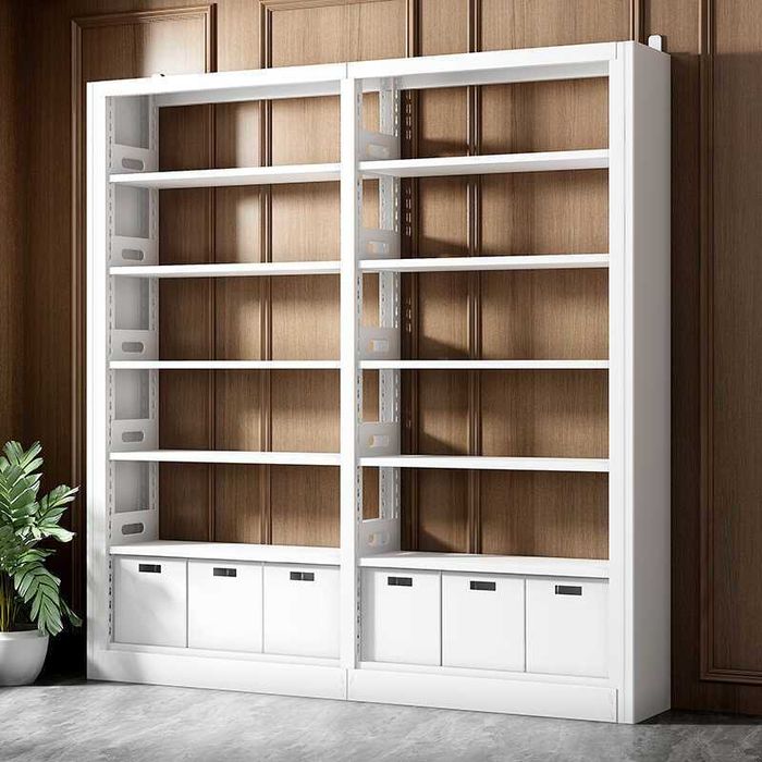 Oson yig‘iladigan kitob javoni / Uy kutubxonasi uchun po‘lat javon