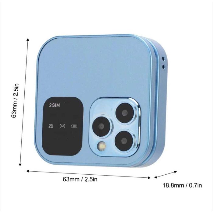 Сгъваем телефон i16 Pro Dual SIM 2G бг меню