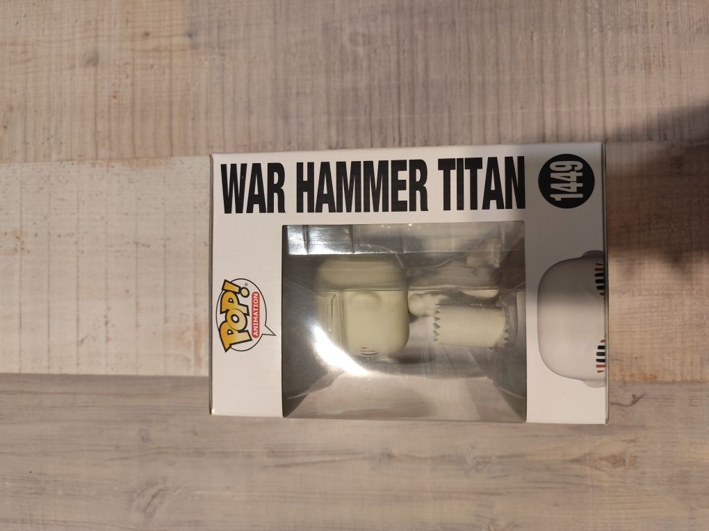 Funko pop фигурка на war hammer titan